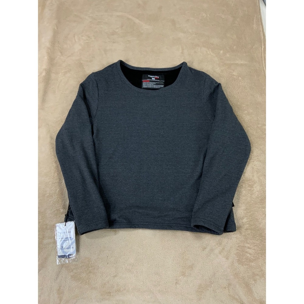 Venustas Heated Apparel Long Sleeve Womens Large Grey No Battery New with Tags